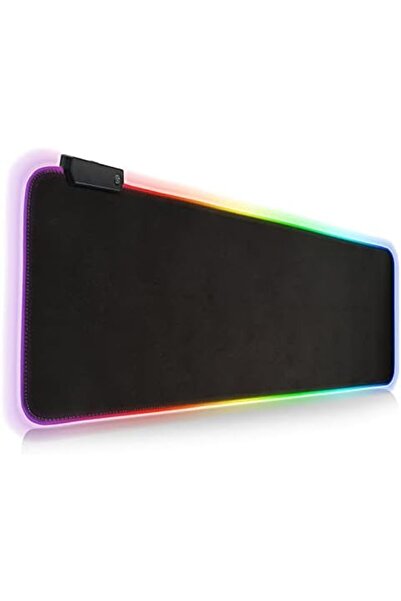 SKY TOUCH Sky-Touch Gaming Mouse Pad, Extra Large Soft Led Extended Mouse Pad (10 Lighting Modes), Anti-Slip R