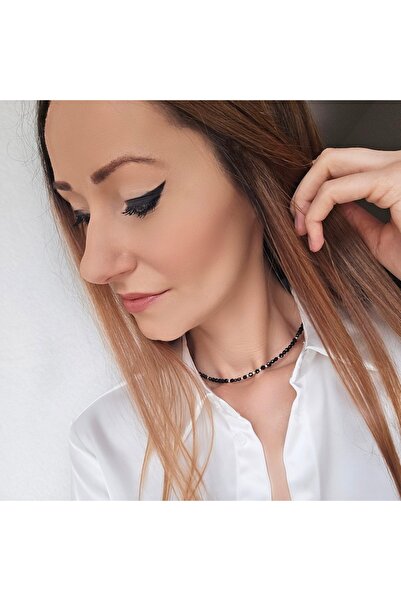 Lexy's Boutique Colier ajustabil, din argint 925, Lexy's Boutique, pietre semipretioase spinel, max. 42 cm