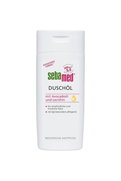 Sebamed Cleansing Oil, Duschol, for Dry and Sensitive Skin with Avocado Oil, 200ml