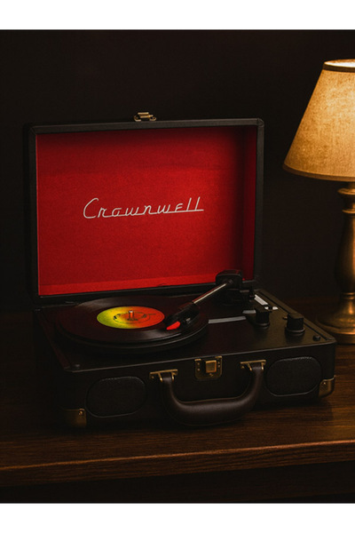 moryconcept Crownwell Retro Pikap | Suni Deri Kaplama, Depolanabilir Şarj, 33...