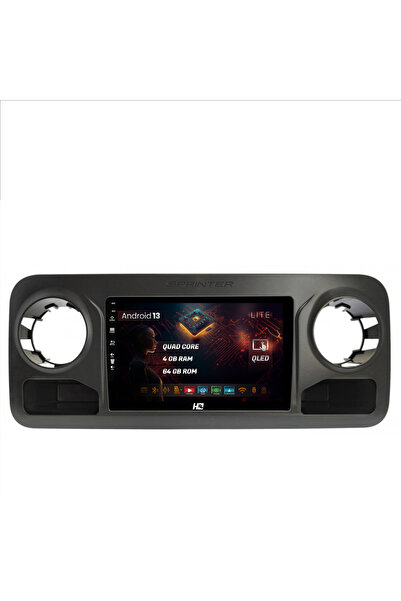 HUB64 Navigatie Mercedes Benz Sprinter (2018+), 4GB RAM, Quadcore, Carplay, A...