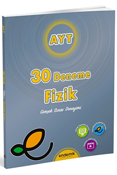 Endemik Yayınları Endemik 2026 Ayt Fizik 30 Lu Deneme Sınavı