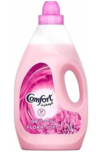 Comfort Flora Soft Fabric Softener 2.9 Liters, Pink