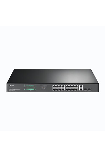 TP-LINK Διακόπτης TL-SG1218MP 18x1000Mbps (16xPOE+) + 2xGigabit SFP, μαύρο