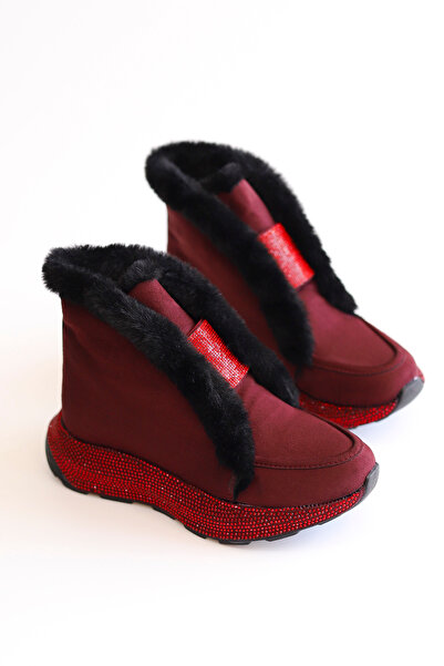 Mamito Ayakkabı LN 150 Πέτρινες Λεπτομερείς Γούνινες Μπότες