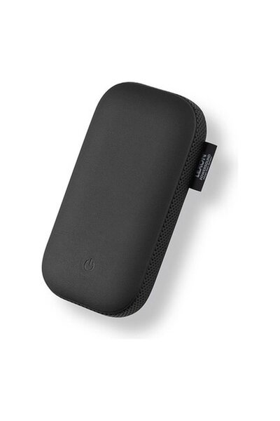 Lexon Powersound Deri Kablosuz Şarj Cihazı ve Bluetooth Hoparlör- Siyah