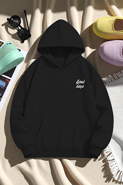 trendypassion Unisex Good Days εμπριμέ φούτερ μεγάλου μεγέθους