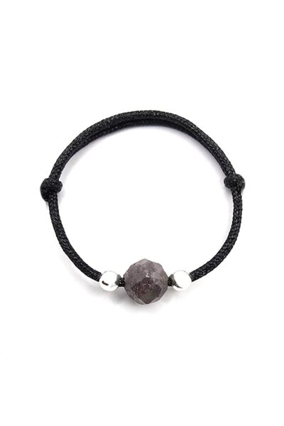 Lexy's Boutique Inel handmade, ajustabil, din argint 925, Lexy's Boutique, pietre sempretioase safir