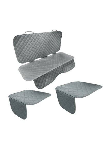 Metru Patrat Set 3 protectii auto universale lavabile impermeabile gri