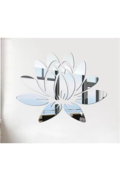 Slasa 3D Reflective Acrylic Wall Stickers by - Flower Design