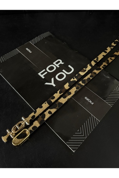 Fiori Pachet de 2 centuri subțiri cu cataramă aurie, centură pentru pantaloni...