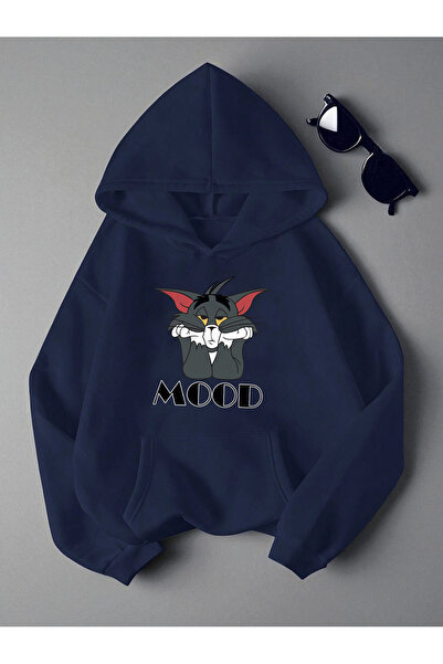 trendypassion Hanorac oversize cu imprimeu Mood