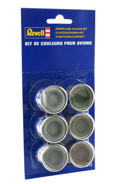 REVELL Enamel Paint Set – Airplanes (6 X 14 Ml) –
