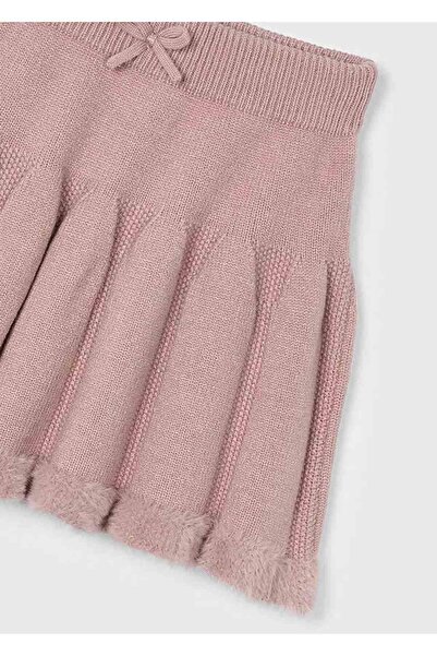 MAYORAL Winter Girls' Knit Skirt - Pink