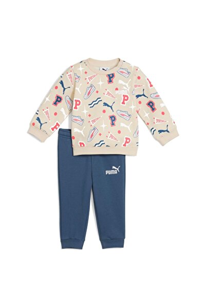 Puma Trening pentru copii MINICATS AOP CREW SET FL INF - 68973187