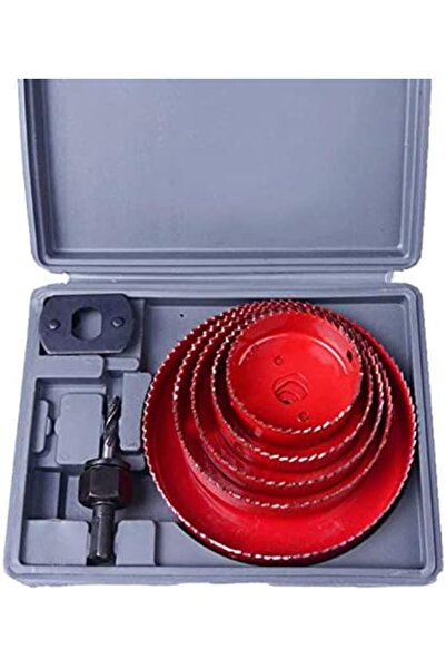 STOREMAX polysurge 8 Parça Panç Seti Ahşap Alçıpan Kartonpiyer Delme polyspar...