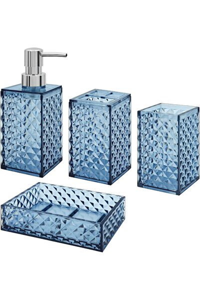 Saharaz مجموعة إكسسوارات الحمام، 4 قطع ديكور حمام، مجموعات إكسسوارات الحمام، ...