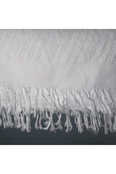 Generic Sky-Touch Ihram Towel Set for Hajj and Umrah, 2.2×1.1 m, 2-piece with Tassels and Carry Bag