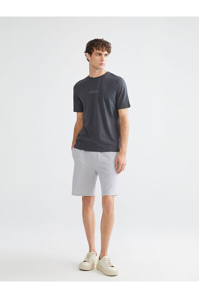 LC Waikiki Gray Standard Fit Men's Shorts