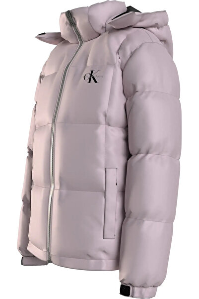 Calvin Klein SHORT QUILTED PUFFER Kadın Pembe Şişme Mont