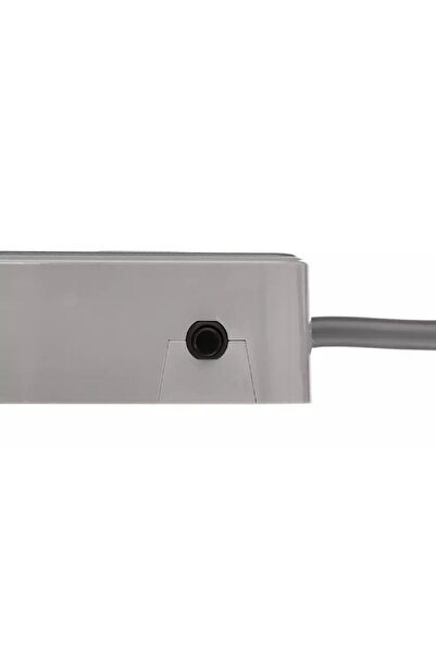 Home Best سلك تمديد طاقة بمقبسين، 3 متر رمادي