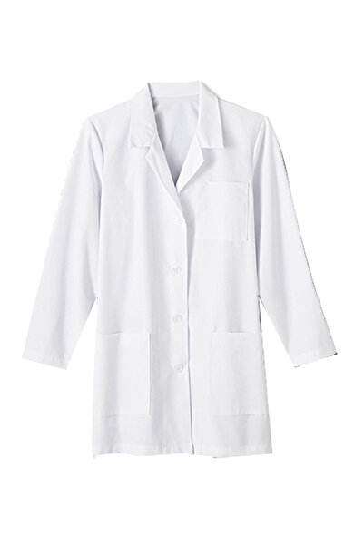 Ad White Gown Laboratory Coat, ثوب أبيض معطف بالطو مختبر