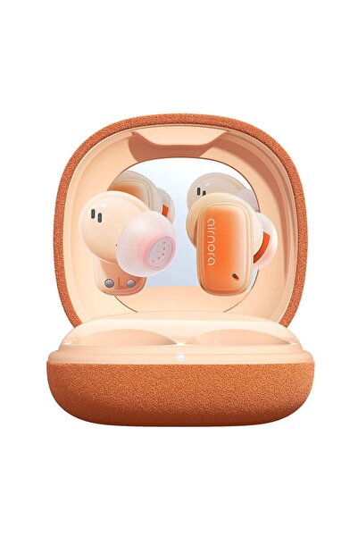 Baseus Ακουστικά AirNora 2 In-Ear, Υβριδικό ANC, Bluetooth 5.3, Ήχος Surround, Πορτοκαλί
