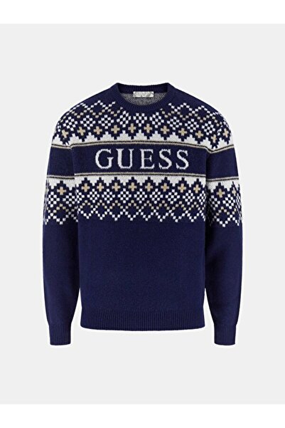 Guess Ski Erkek Yün Karışımlı Triko