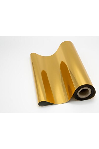 Ferrara Design Folie de transfer aurie, 12 mp lamina + 1 litru lipici special pentru transfer