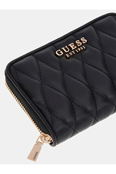 Guess Valla Kadın Siyah Cüzdan SWQG8122140-BLA