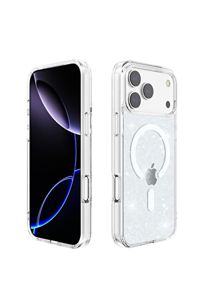 REDz Accessories Θήκη Glitter MagSafe με ενσωματωμένο γκλίτερ για iPhone 17 P...