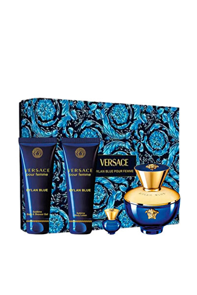 Versace Dylan Blue Pour Femme, Woman, Set Eau de Parfum 100ml + SG 100ml + BL...