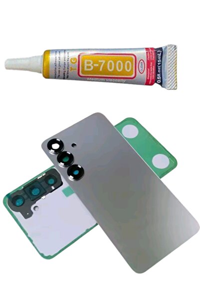 indirimplus Samsung S25 Arka Kapak S25 Uyumlu Arka Pil Kapağı Sm 931 Gri Renk...