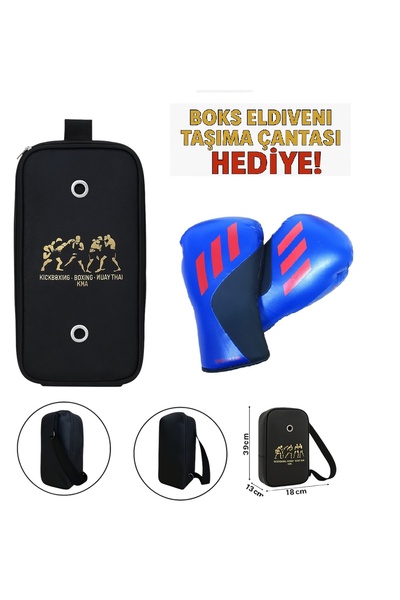 adidas Spd150tg Speed Tilt150 Profesyonel Boks Eldiveni Kick Boks Eldiveni ve Eldiven Taşıma Çantalı