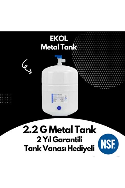 SUMATO Su Arıtma Cihazı 12 Lt. (3,2 GALON)Paslanmaz Metal Tank Vana Hediye ns...