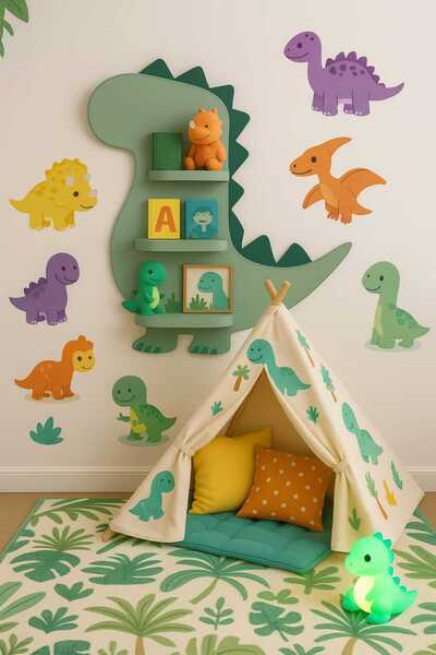 HOUME DİNO RAF KİTAPLIK