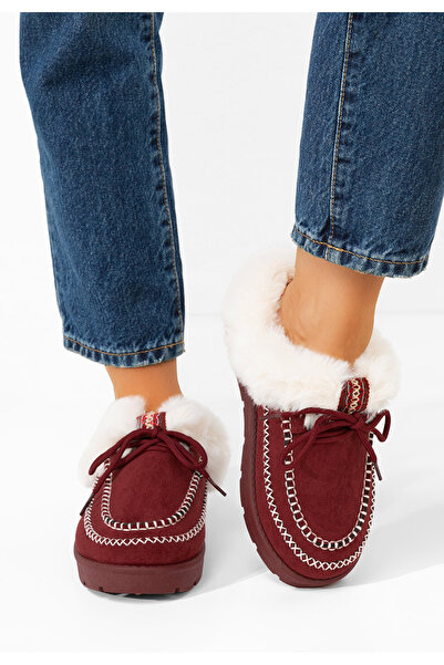 B T Shoes Saboti dama Leainia grena