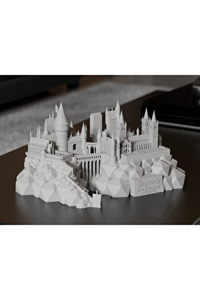 Dizayn Harry Potter Hogwarts Şatosu – Masaüstü Fantastik Dekor