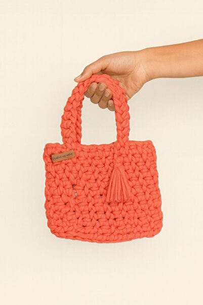 Ada Kostüm Tasarım Fiora Knitted Small Handbag