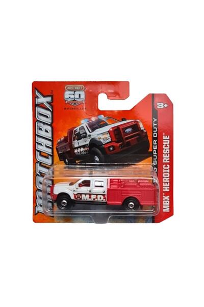 Matchbox Masinuta metalica Matchbox, Ford F-550 Super Duty, colectia MBX Heroic Rescue 2013, editie aniversar
