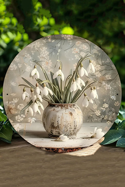 kutuTR Dekoratif UV Baskı 3D GÜRÜNÜMLÜ MDF Duvar Süsü – Baharın Zarafeti – 33...