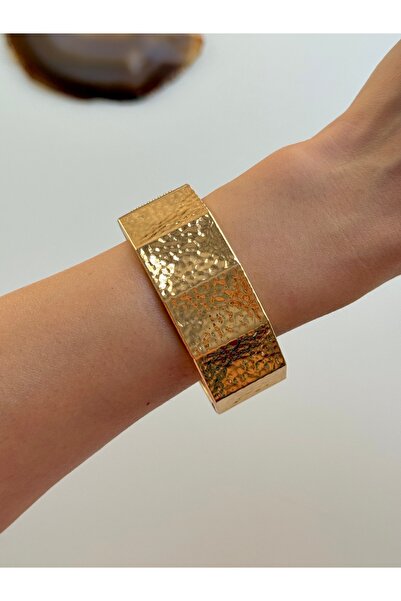 YOUES JEWELRY 316l Çelik Kalın Kelepçe Bilezik Kadın Bileklik