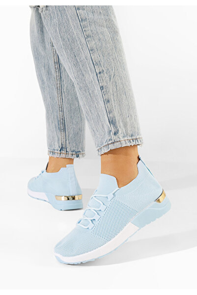 B T Shoes Modré dámské tenisky Bushra