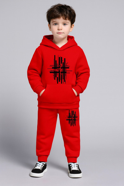 cotton bliss Children's Tracksuit, Printed, 100% Cotton, Stylish Print, Domestic and Custom Production