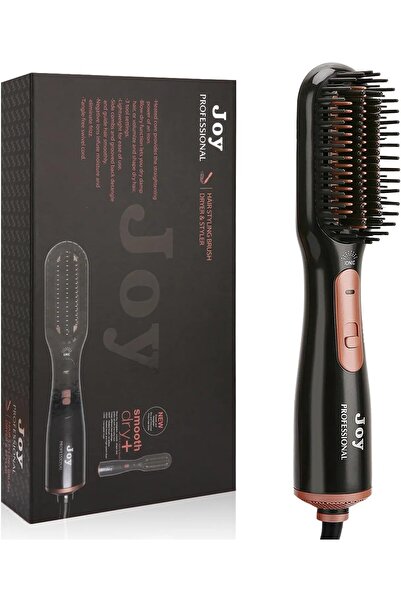Generic New 3In1 Multi-Style Professional Hair Dryer Joy Brush, Straightening Negative Ion HarBrush Hot Air