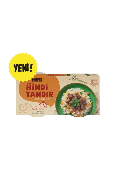 Harras hindi tandır 2x120 gr