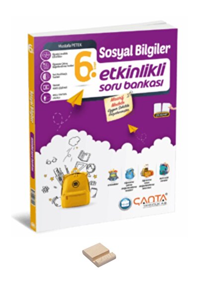 Çanta Yayınları 6. Sınıf Sosyal Bilgiler Etkinlkli Kazanım ve Soru Bankası ve...