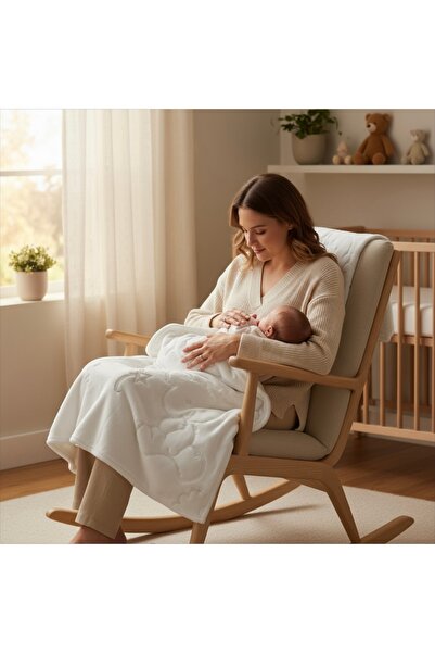 GOLDENS Copy - Plush Blanket Green Self-Patterned with Teddy Bear Figure for ...