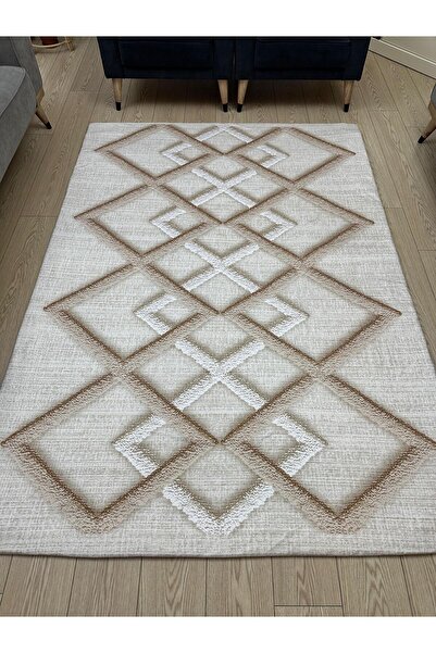 ALLGELSİN Lastikli Mikro Polar Halı Örtüsü 4m2 160x230 veya 6m2 200x300 Dört veya Altı MetreKare Halı Kılıfı