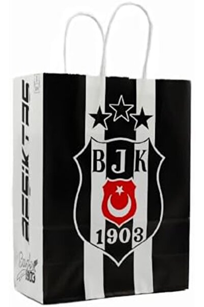Genel Markalar 467FHM5GGF4 CM Beşiktaş Temalı Lisanslı Kağıt Çanta (2 Adet) GHFYFY65FGJ43 1139529